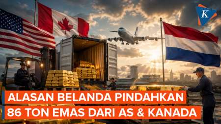 Alasan Belanda Mendadak Pindahkan 86 Ton Emas Dari AS Dan Kanada