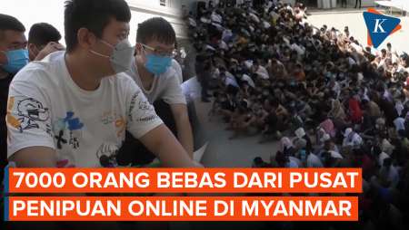 7.000 Orang Ditahan di Perbatasan Myanmar Usai Bebas dari Pusat Penipuan Online