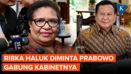 Prabowo Minta Pj Gubernur Papua Tengah Ribka Haluk Gabung Kabinet Prabowo-Gibran