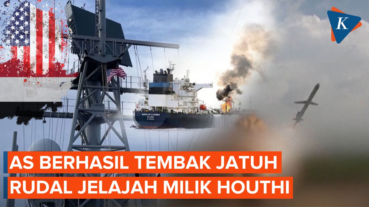 Pentagon: AS Tembak Jatuh Serangan Rudal Baru Houthi Ke Arah Laut Merah