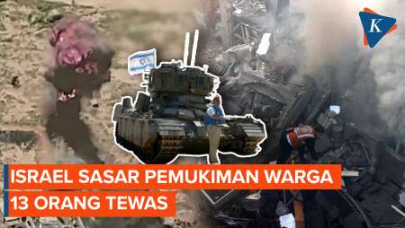 Rudal Israel Kembali Targetkan Pemukiman Warga, 13 Orang Tewas