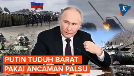 Putin Tuduh Barat Pakai Ancaman Palsu Rusia, Kenapa?  