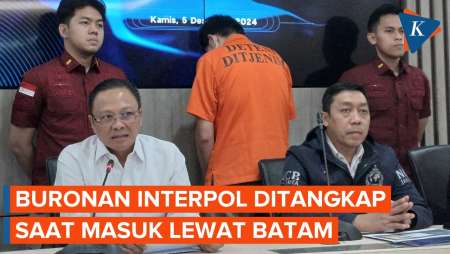 Imigrasi Ciduk Buronan Interpol yang Masuk via Pelabuhan Batam