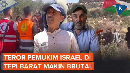 Teror Pemukim Israel Kian Brutal Di Tepi Barat, Warga Palestina Merasa Bak Dipenjara