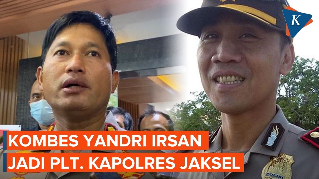 Kapolda Tunjuk Kombes Yandri Irsan sebagai Plt. Kapolres Metro Jakarta Selatan