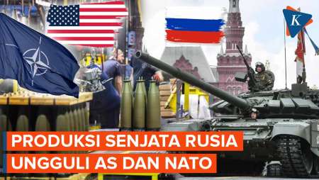 Rusia Ungguli NATO dan AS, Produksi Senjata Naik 40 Persen Sejak Perang Ukraina