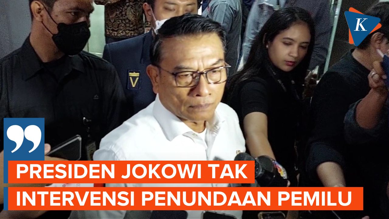 Moeldoko Sebut Jokowi Tak Akan Intervensi Proses Hukum terkait Penundaan Pemilu