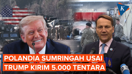 Trump Kirim 5.000 Tentara Ke Polandia, Menlu Sikorski Sumringah