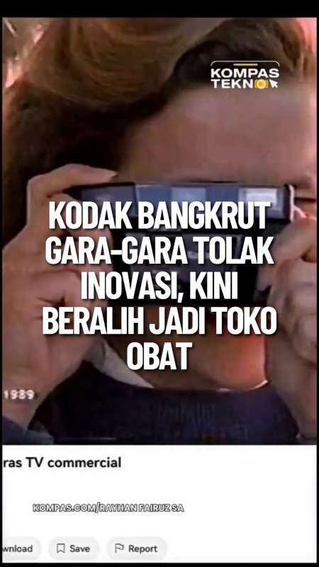 KODAK BANGKRUT GARA-GARA TOLAK INOVASI, KINI BERALIH JADI TOKO OBAT