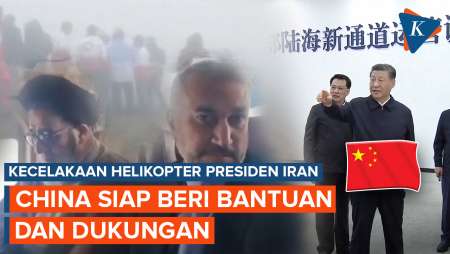 Prihatin, China Siap Bantu Operasi Penyelamatan Helikopter Presiden Iran