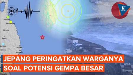 Gempa Raksasa Mengintai Jepang Usai Guncangan M 7,7
