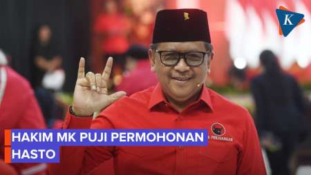 Hakim MK Puji Permohonan Hasto soal UU Tipikor
