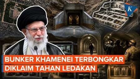 Terbongkar! Bunker Ali Khamenei Diklaim Punya Ruang Tahan Ledakan