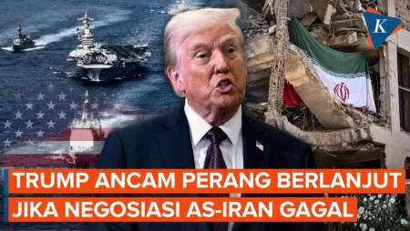 Ogah Perpanjang Gencatan Senjata, Trump: Negosiasi Gagal, Perang Berlanjut!
