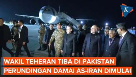 Hari Ini Perundingan Damai AS-Iran Dimulai, Wakil Teheran Sudah Tiba