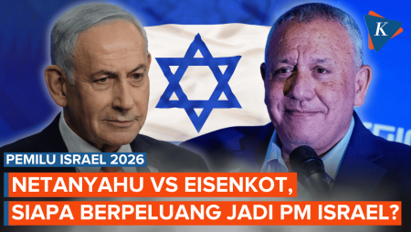 Netanyahu Vs Eisenkot di Pemilu Israel 2026, Siapa Berpeluang Jadi Perdana Menteri?