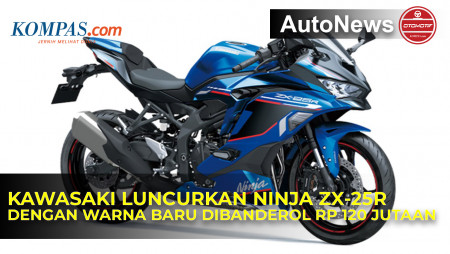 Kawasaki Ninja ZX-25R Dapat Baju Baru, Harga Tembus Rp 120 Jutaan