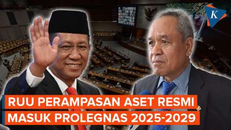 Resmi! RUU Perampasan Aset Masuk Prolegnas 2025-2029