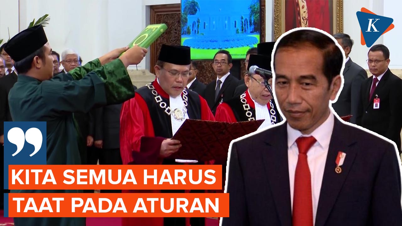 Jokowi soal Hakim Aswanto: Kita Semua Harus Taat pada Aturan