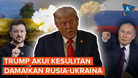 Trump Akui Susah Damaikan Rusia-Ukraina Meski Dekat dengan Putin