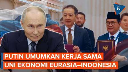 Putin Umumkan Kesepakatan Perdagangan Negara Eurasia-Indonesia