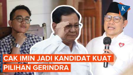 Gerindra: Kandidat Favorit Bacawapres Pendamping Prabowo dari PKB