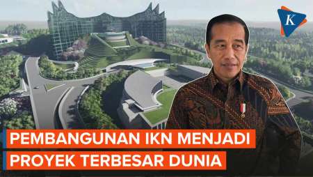 Jokowi: IKN Jadi Proyek Terbesar di Dunia Saat Ini