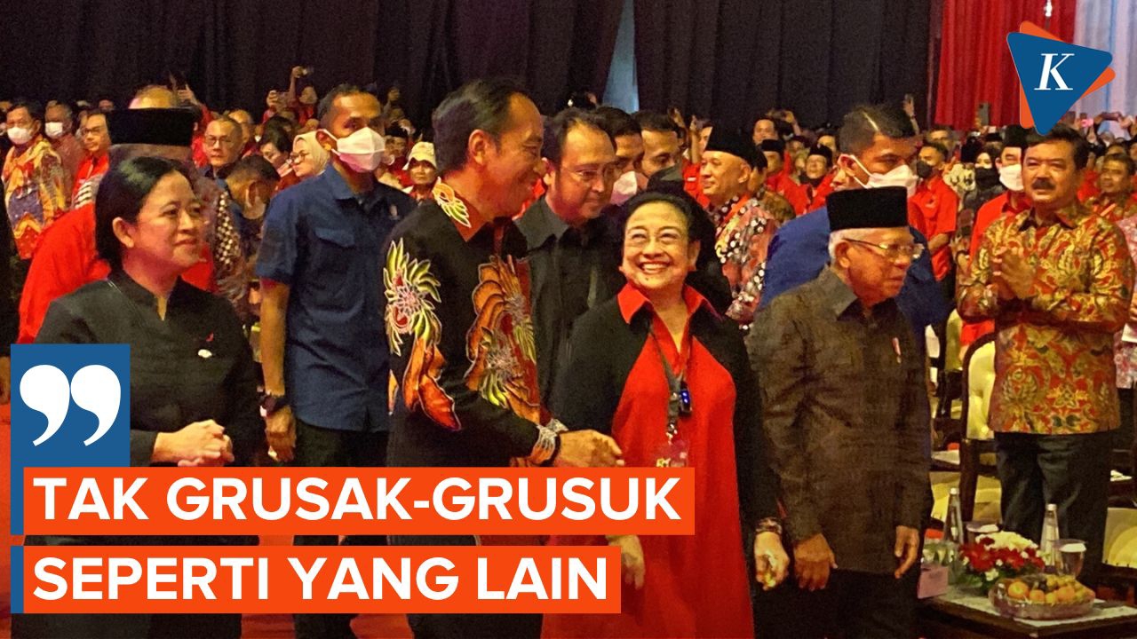 Jokowi Puji Megawati yang Tak Terburu-buru soal Penentuan Capres Seperti Partai Lain