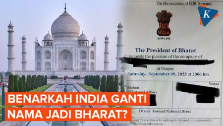 Beredar Kabar India Akan Ganti Nama Jadi Bharat, Apa Alasannya?