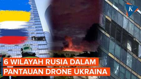 6 Wilayah Besar Rusia Diintai Drone Ukraina