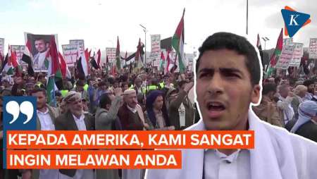 Kelompok Houthi dan Warga Yaman Kompak Beri Ultimatum ke Amerika Serikat