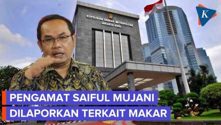 Saiful Mujani Dilaporkan ke Polisi atas Tuduhan Makar