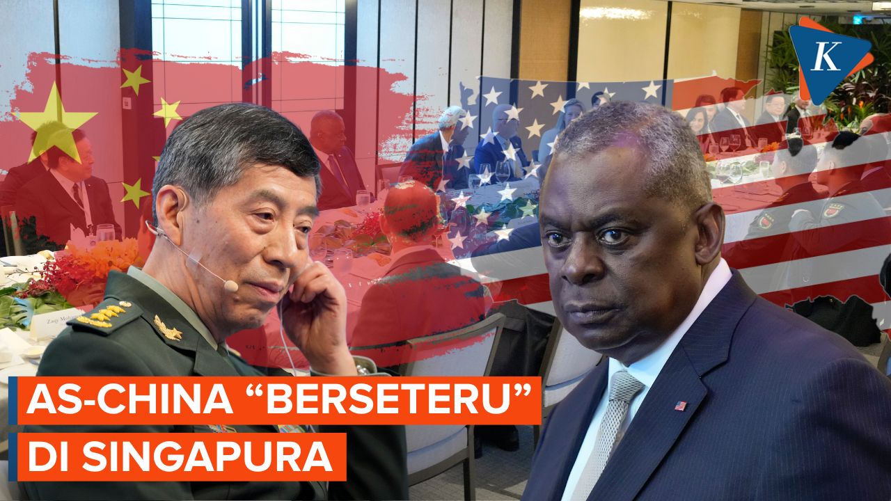 Perseturuan AS-China di Singapura: Batalkan Pertemuan, Beda Prinsip Soal Indo-Pasifik