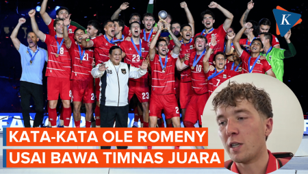 Ole Romeny Ungkap Pesan Prabowo Usai Timnas Indonesia Juara FIFA ASEAN Cup 2026
