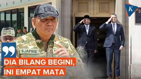 Menhan Sjafrie Blak-blakan Bongkar Pembicaraan Empat Mata Dengan Pete Hegseth