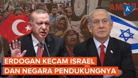 Erdogan Kecam  Israel dan Pendukungnya di Barat