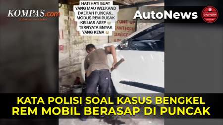 Video Viral Modus Rem Mobil Berasap di Puncak, Kenali Penyebabnya