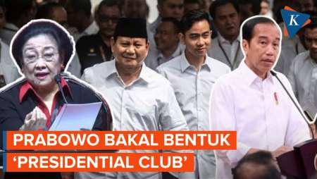 Prabowo Disebut Bakal Ajak Jokowi, SBY dan Megawati Bentuk Presidential…