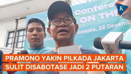 Soal Pilkada Jakarta Mungkin Disabotase Jadi 2 Putaran, Pramono: Sulit, Semua Mengawasi