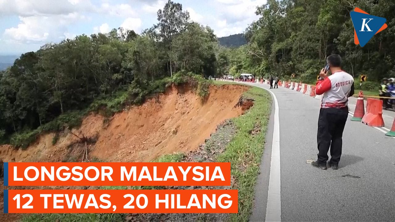 Update Tanah Longsor Malaysia: 12 Tewas, 20 Masih Hilang