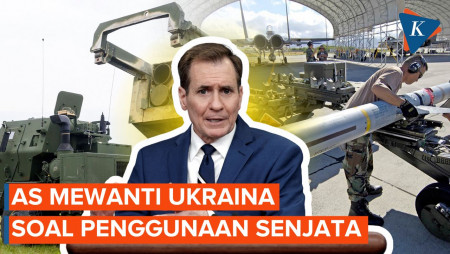 AS Beri Senjata ke Ukraina Tapi Tak Boleh untuk Serang Rusia