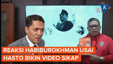 Hasto Bikin Video Usai Jadi Tersangka, Habiburokhman: Hormati Hak Beliau