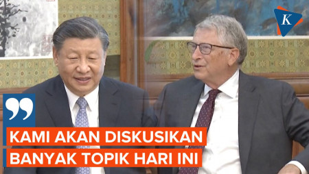 Bill Gates Bertemu Xi Jinping, Bahas Apa?