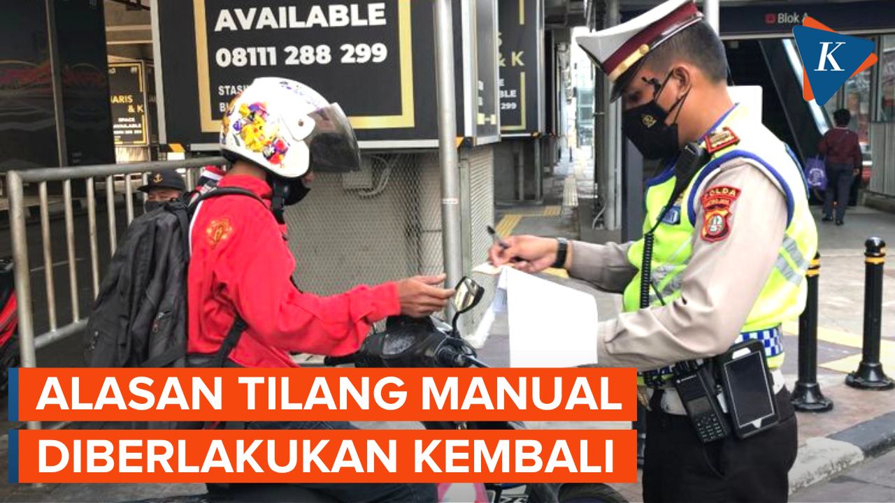 Polda Metro Jaya Akhirnya Berlakukan Kembali Tilang Manual