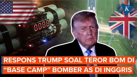 Trump Respons Teror Bom Di "Base Camp" Bomber B-52 AS Di Inggris