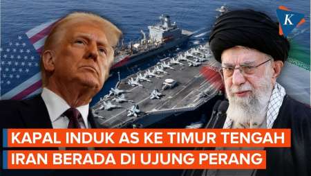 Kapal Induk AS "OTW" Dari Laut China Selatan Ke Timur Tengah, Iran Di Ujung Perang?