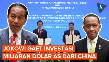 Jokowi Bawa Komitmen Investasi 11,5 Miliar Dollar AS dari China