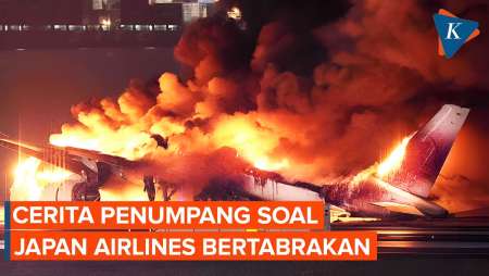 Kesaksian Penumpang Jepang Airlines soal Detik-detik Sebelum Pendaratan