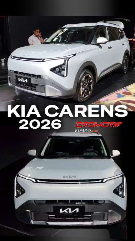 Kia Carens 2026 Tampil Dengan Wajah Baru