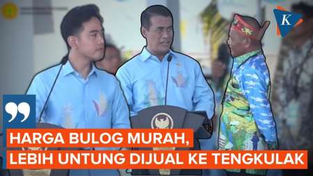 Petani Keluhkan Harga Bulog Lebih Murah, Gibran Minta Mentan Amran Segera Evaluasi